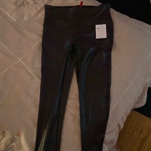 Spanx faux leather leggings